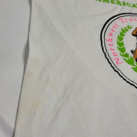 VINTAGE 80s tank top Northwest Track & Field Classic FL unisex M - Picture 4 of 9